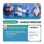 Juara II Reading Islamic Turats (RIT) MTs Tingkat Provinsi Jawa Tengah Tahun 2023